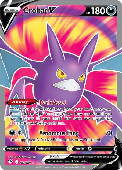 Crobat V (Full Art) - 182/189