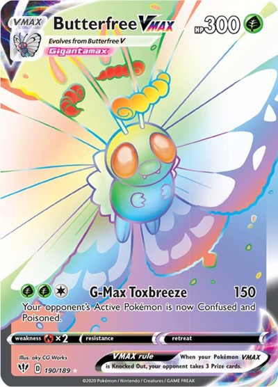 Butterfree VMAX (Secret) - 190/189