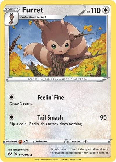 Furret - 136/189