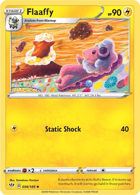 Flaaffy (056/189) (SWSH03: Darkness Ablaze)