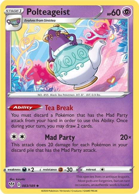 Polteageist (083/189) (SWSH03: Darkness Ablaze)