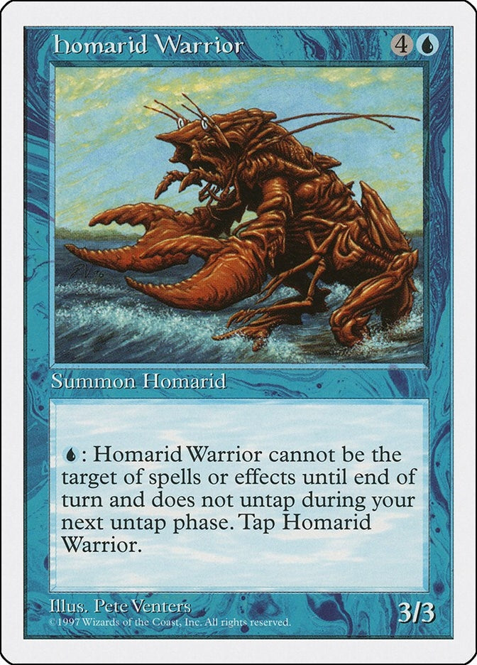 Image for Homarid Warrior (Fifth Edition) (5ED) - Magic: The Gathering