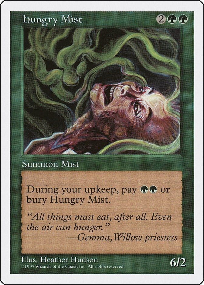 Image for Hungry Mist (Fifth Edition) (5ED) - Magic: The Gathering