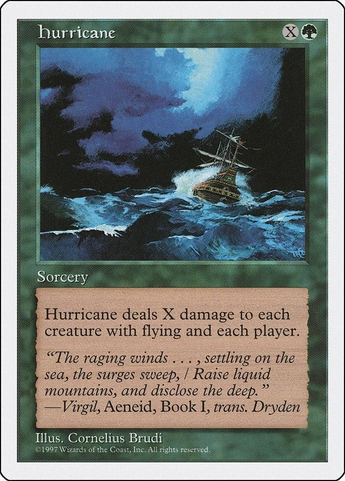 Image for Hurricane (Fifth Edition) (5ED) - Magic: The Gathering