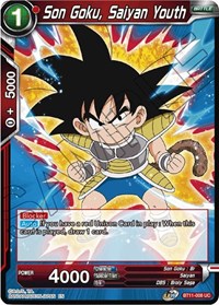 Son Goku, Saiyan Youth - BT11-008 - 2nd Edition