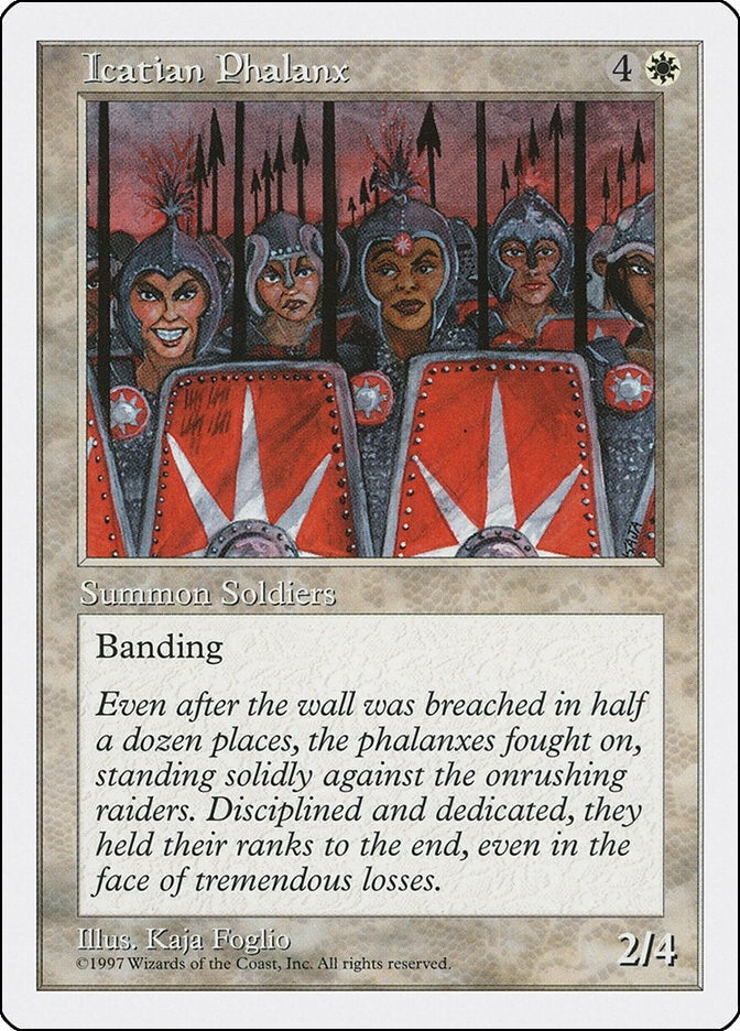 Image for Icatian Phalanx (Fifth Edition) (5ED) - Magic: The Gathering
