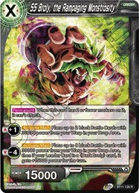 SS Broly, the Rampaging Monstrosity - BT11-125 R - 2nd Edition