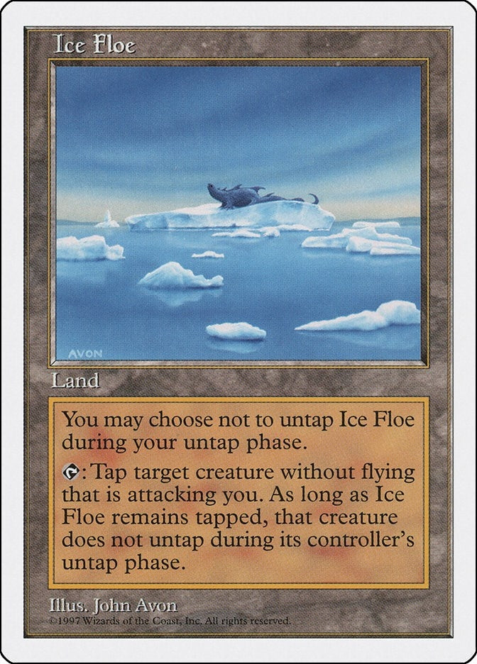 Image for Ice Floe (Fifth Edition) (5ED) - Magic: The Gathering