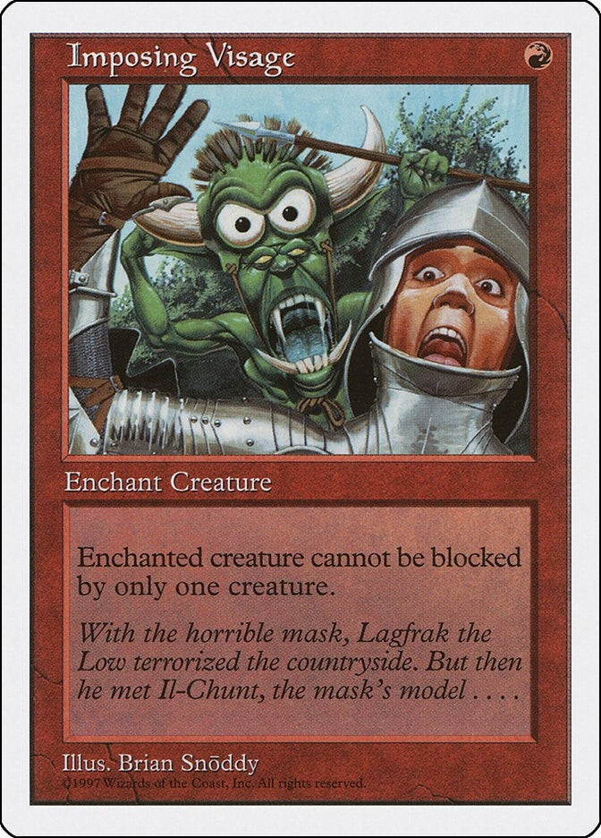 Image for Imposing Visage (Fifth Edition) (5ED) - Magic: The Gathering