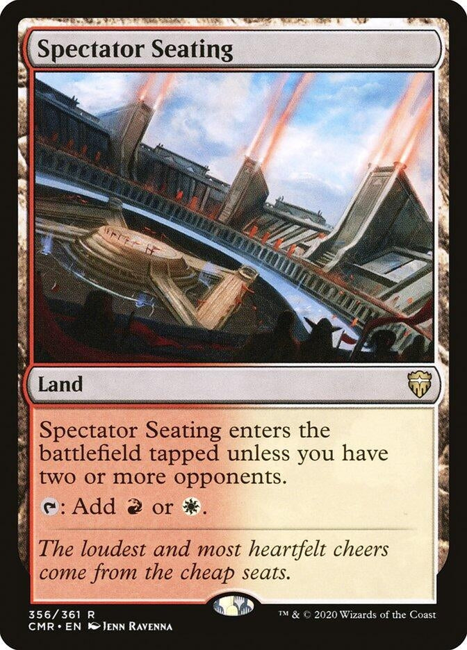 Image for Spectator Seating (356) (Commander Legends) (CMR) - Magic: The Gathering