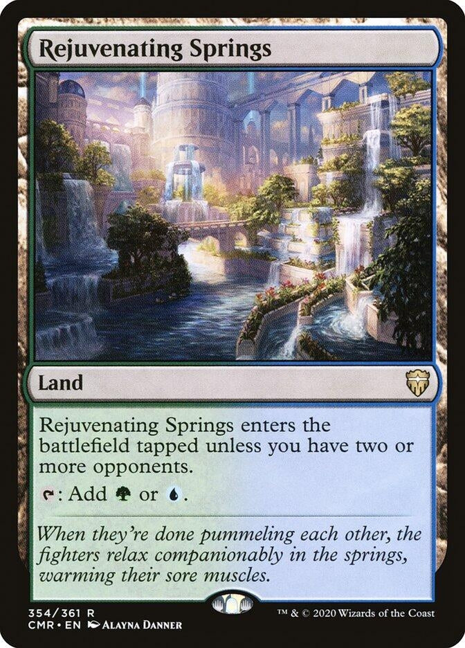 Image for Rejuvenating Springs (354) (Commander Legends) (CMR) - Magic: The Gathering