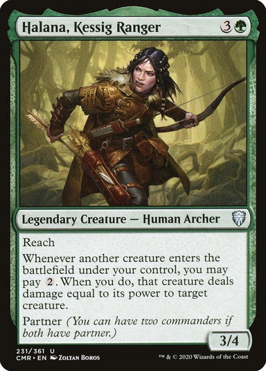 Image for Halana, Kessig Ranger (231) (Commander Legends) (CMR) - Magic: The Gathering
