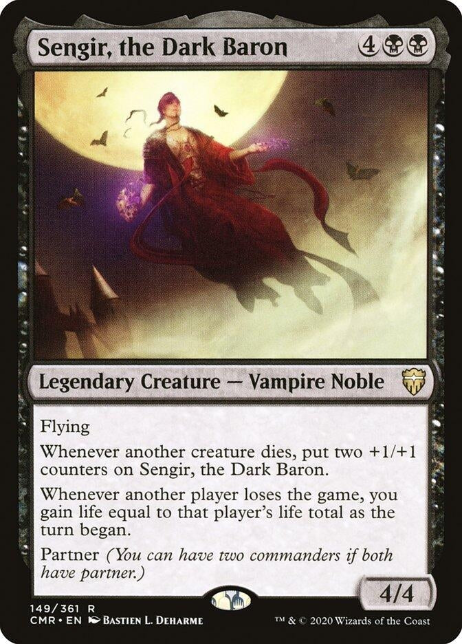 Image for Sengir, the Dark Baron (149) (Commander Legends) (CMR) - Magic: The Gathering