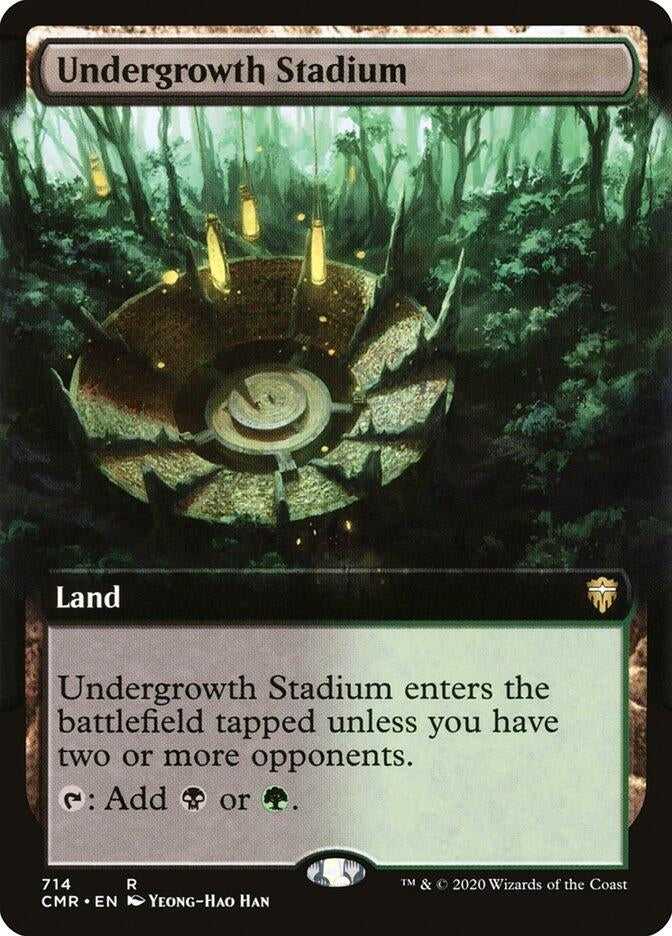 Image for Undergrowth Stadium (Extended Art) (714) (Commander Legends) (CMR) - Magic: The Gathering