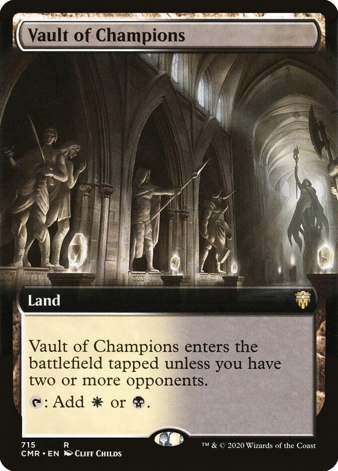 Image for Vault of Champions (Extended Art) (715) (Commander Legends) (CMR) - Magic: The Gathering