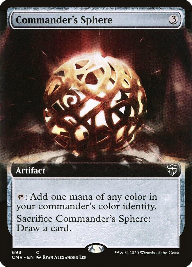 Image for Commander's Sphere (Extended Art) (693) (Commander Legends) (CMR) - Magic: The Gathering