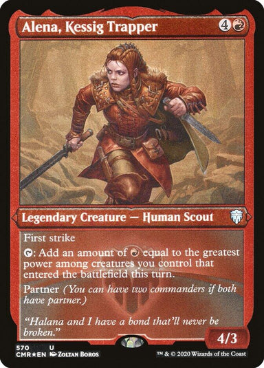 Image for Alena, Kessig Trapper (Foil Etched) (570) (Commander Legends) (CMR) - Magic: The Gathering
