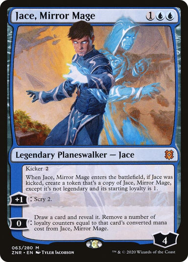 Image for Jace, Mirror Mage (63) (Zendikar Rising) (ZNR) - Magic: The Gathering