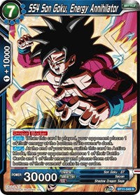 SS4 Son Goku, Energy Annihilator - BT11-049 R - 2nd Edition