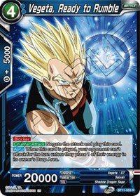 Vegeta, Ready to Rumble - BT11-053 - 1st Edition