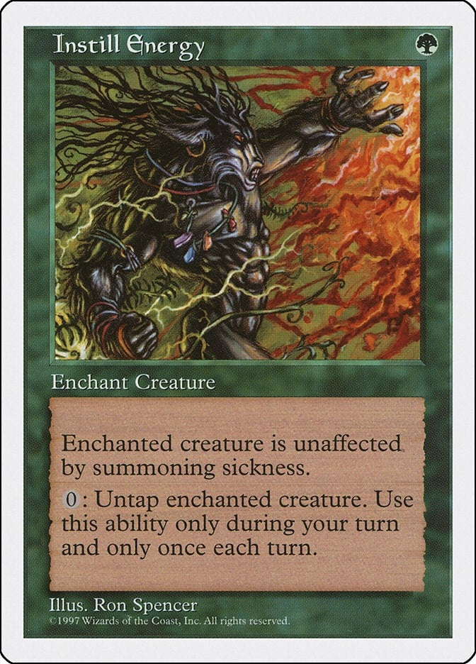 Image for Instill Energy (Fifth Edition) (5ED) - Magic: The Gathering