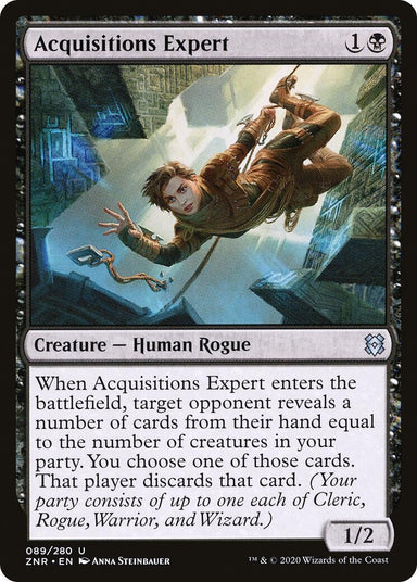 Image for Acquisitions Expert (89) (Zendikar Rising) (ZNR) - Magic: The Gathering