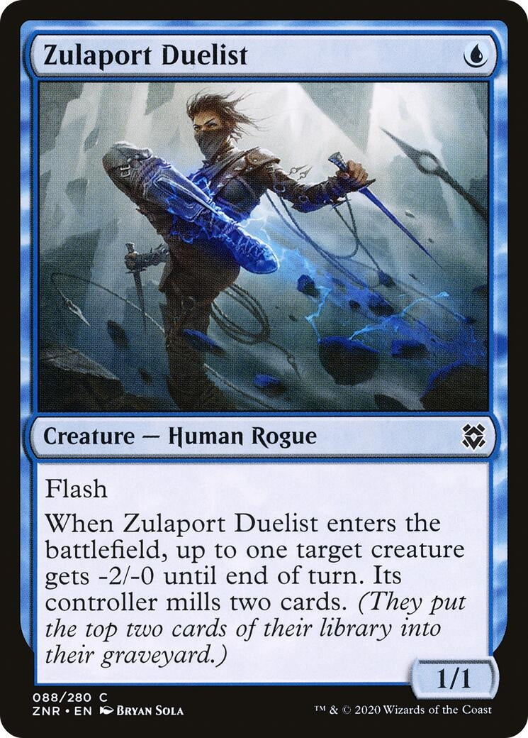 Image for Zulaport Duelist (88) (Zendikar Rising) (ZNR) - Magic: The Gathering