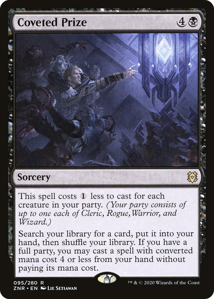 Image for Coveted Prize (95) (Zendikar Rising) (ZNR) - Magic: The Gathering