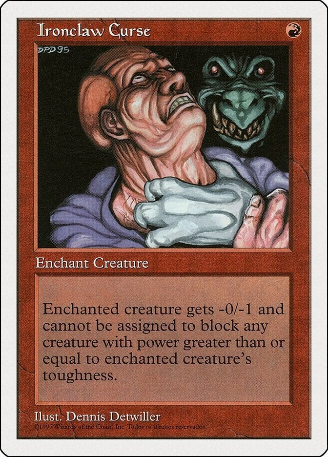 Image for Ironclaw Curse (Fifth Edition) (5ED) - Magic: The Gathering