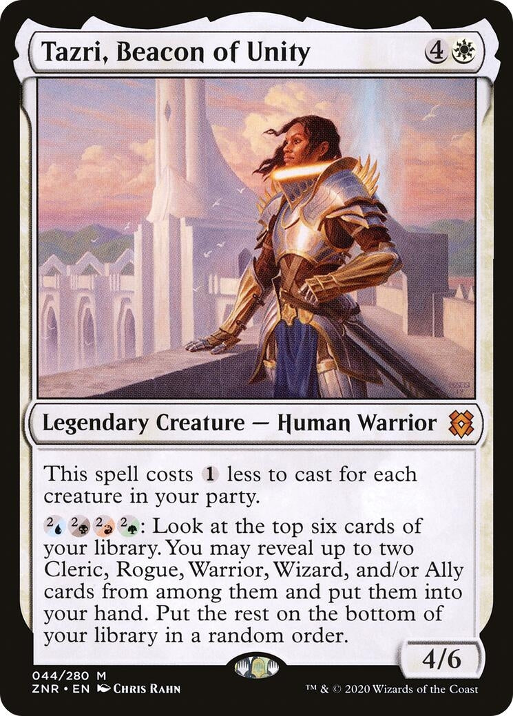 Image for Tazri, Beacon of Unity (44) (Zendikar Rising) (ZNR) - Magic: The Gathering
