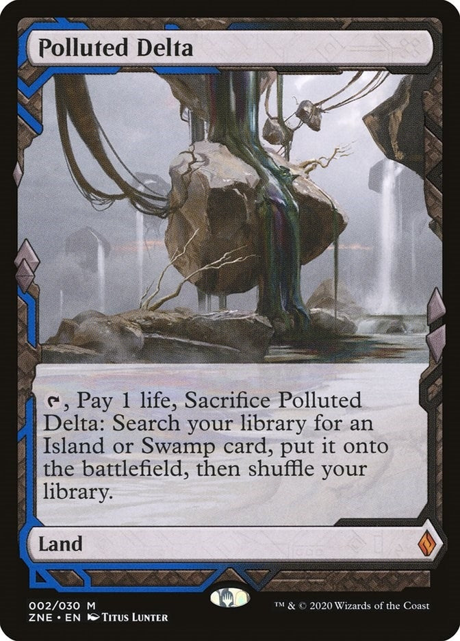 Image for Polluted Delta (2) (Zendikar Rising Expeditions) (ZNE) - Magic: The Gathering