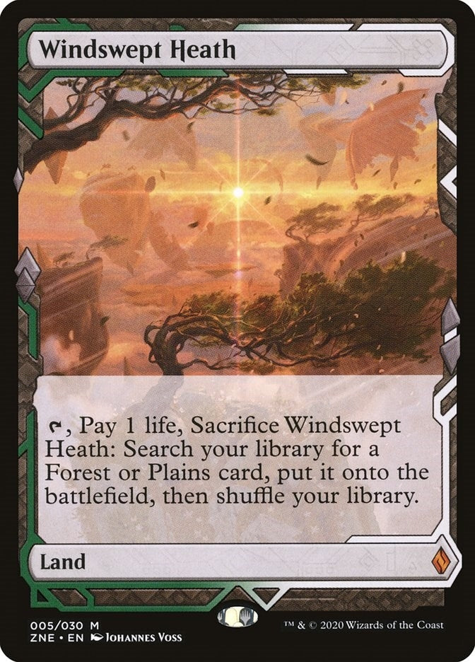 Image for Windswept Heath (5) (Zendikar Rising Expeditions) (ZNE) - Magic: The Gathering