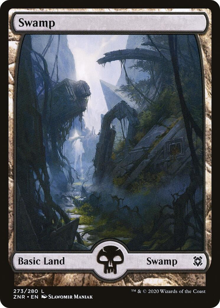 Image for Swamp (273) - Full Art (273) (Zendikar Rising) (ZNR) - Magic: The Gathering