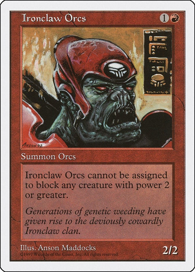 Image for Ironclaw Orcs (Fifth Edition) (5ED) - Magic: The Gathering
