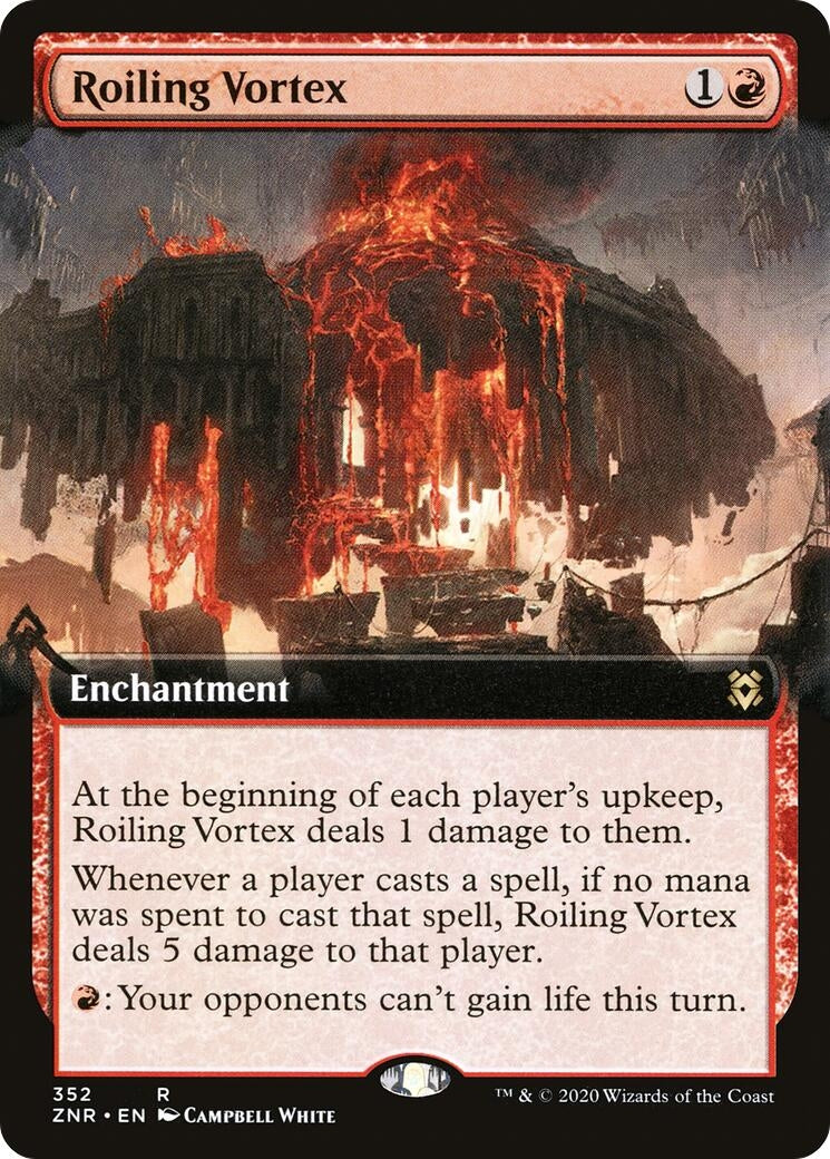 Roiling Vortex (Extended Art) (352) (Zendikar Rising)