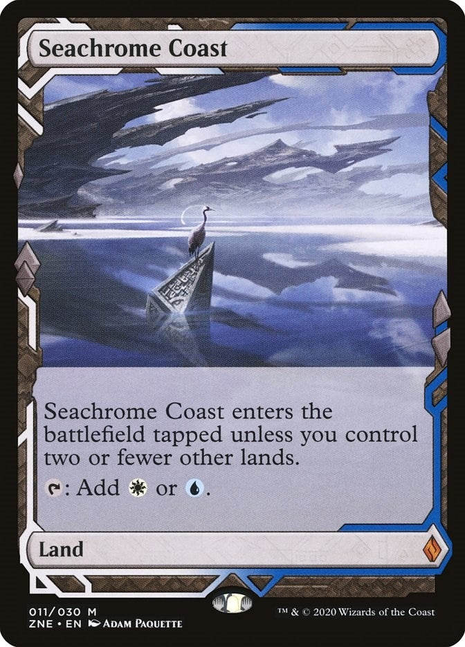 Image for Seachrome Coast (11) (Zendikar Rising Expeditions) (ZNE) - Magic: The Gathering
