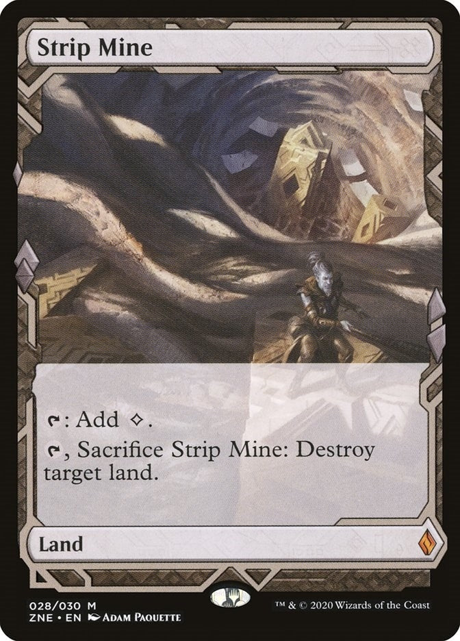 Image for Strip Mine (28) (Zendikar Rising Expeditions) (ZNE) - Magic: The Gathering