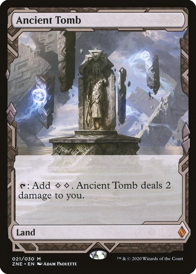 Image for Ancient Tomb (21) (Zendikar Rising Expeditions) (ZNE) - Magic: The Gathering