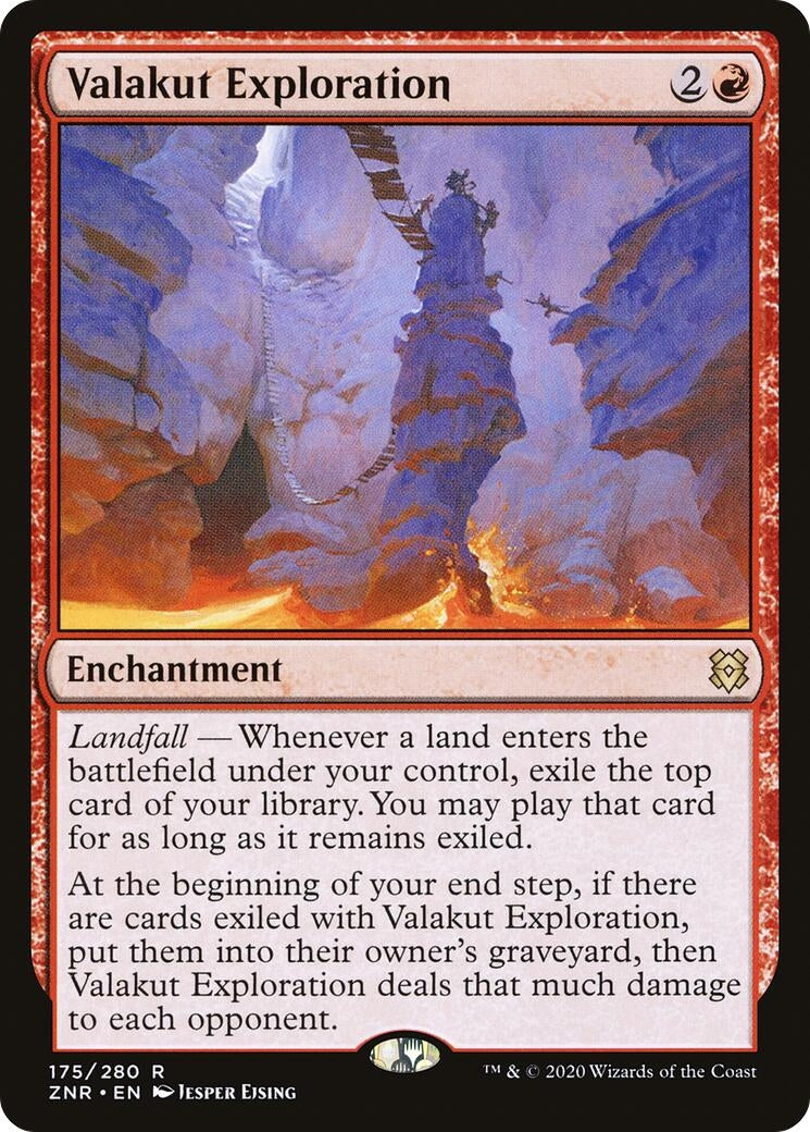 Image for Valakut Exploration (175) (ZNR) - Magic: The Gathering