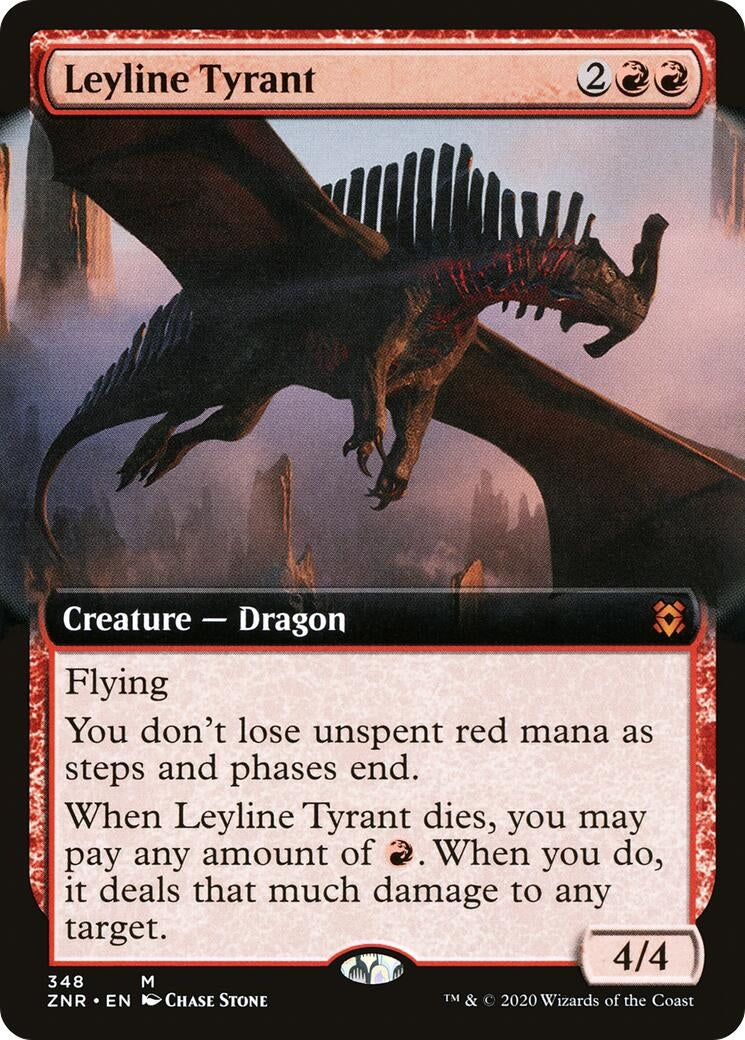 Leyline Tyrant (Extended Art) (348) (Zendikar Rising)