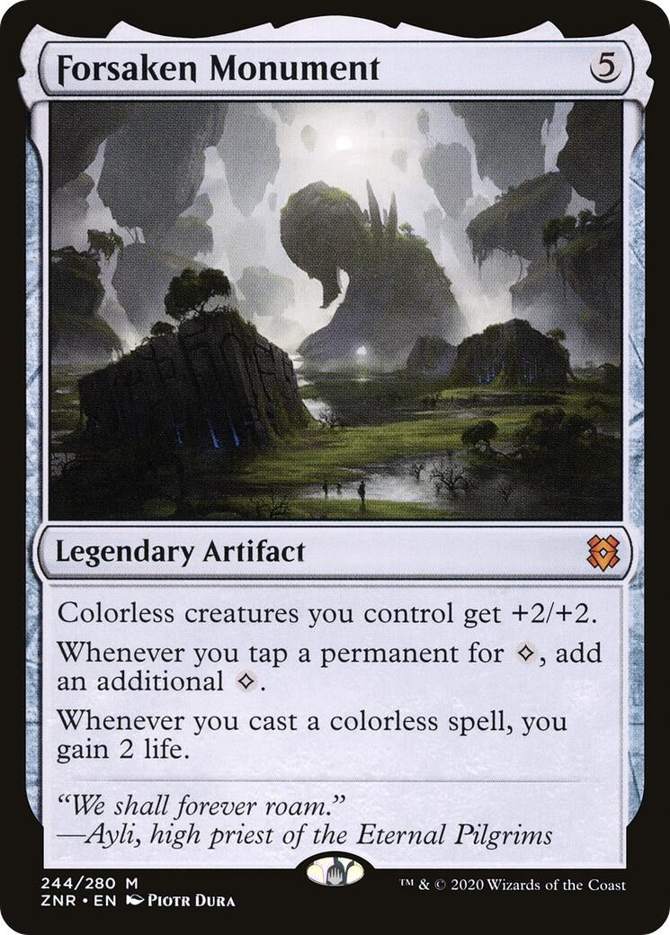 Image for Forsaken Monument (244) (ZNR) - Magic: The Gathering