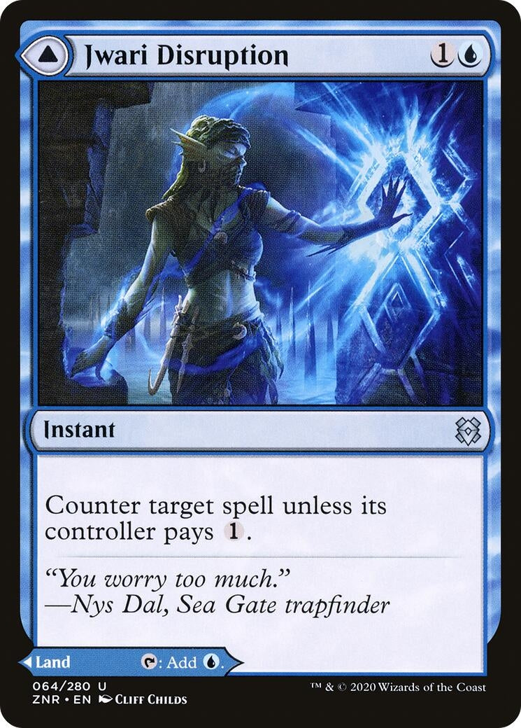 Image for Jwari Disruption (64) (Zendikar Rising) (ZNR) - Magic: The Gathering