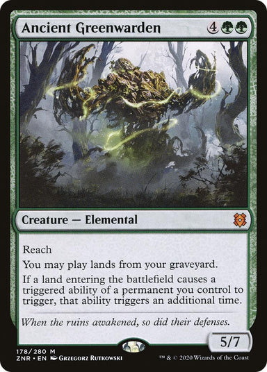 Image for Ancient Greenwarden (178) (Zendikar Rising) - Magic: The Gathering