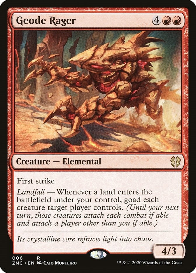 Geode Rager (6) (Zendikar Rising)