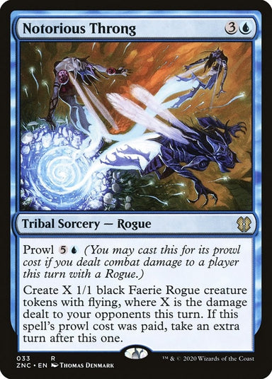 Image for Notorious Throng (33) (Commander: Zendikar Rising) (ZNC) - Magic: The Gathering
