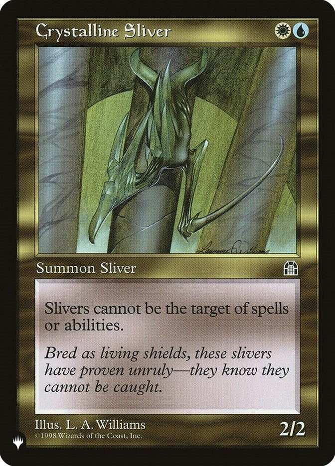 Image for Crystalline Sliver (The List Reprints) (LIST) - Magic: The Gathering