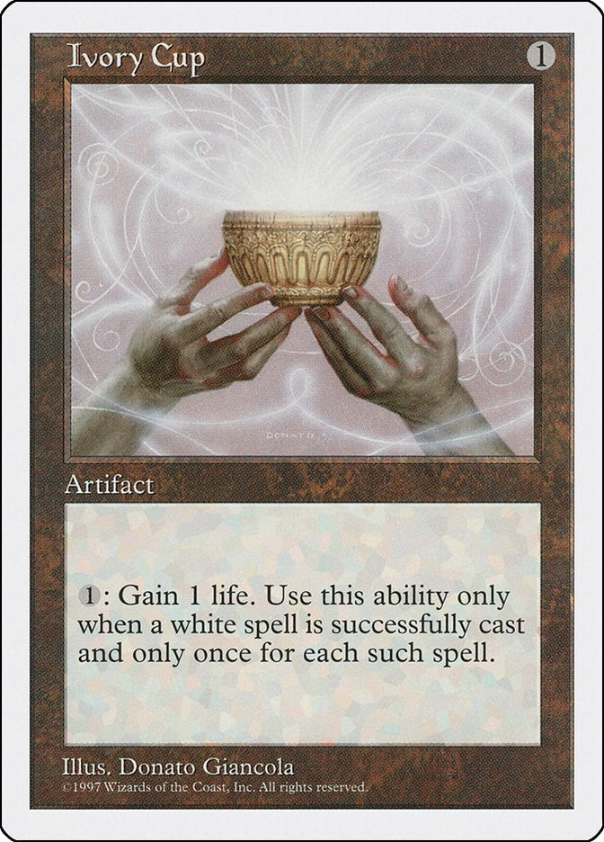 Image for Ivory Cup (Fifth Edition) (5ED) - Magic: The Gathering