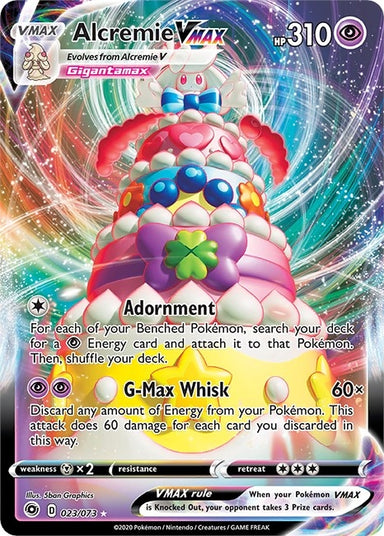 Image for Alcremie VMAX (23/73) (Champion's Path) - Pokemon