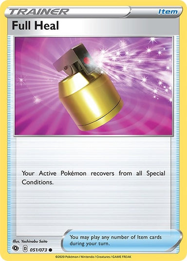 Image for Full Heal (51/73) (Champion's Path) - Pokemon