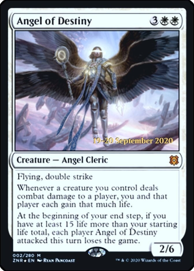 Image for Angel of Destiny (2) (Prerelease Cards) (PRE) - Magic: The Gathering